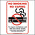 Ohio chapter 3794 No Smoking and No Vaping Sticker.