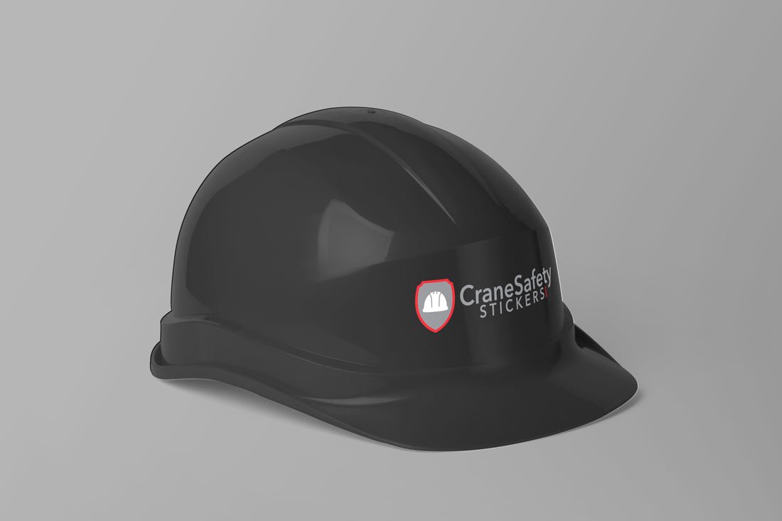 Hard Hat Sticker on A Hard Hat