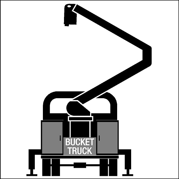Bucket Truck Safety Stickers