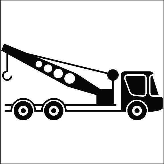 Crane and Boom Truck Safety Decals
