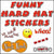 Funny Hard Hat Decals, Funny Stickers For Hard Hats, and Funny Helmet Stickers