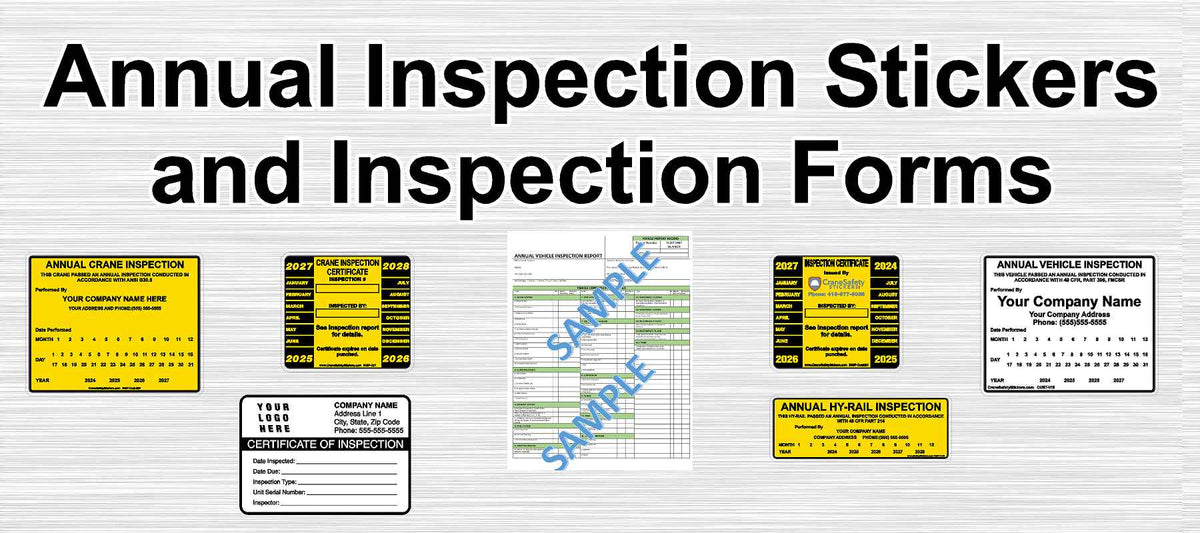 All Crane Safetys Stickers Collections