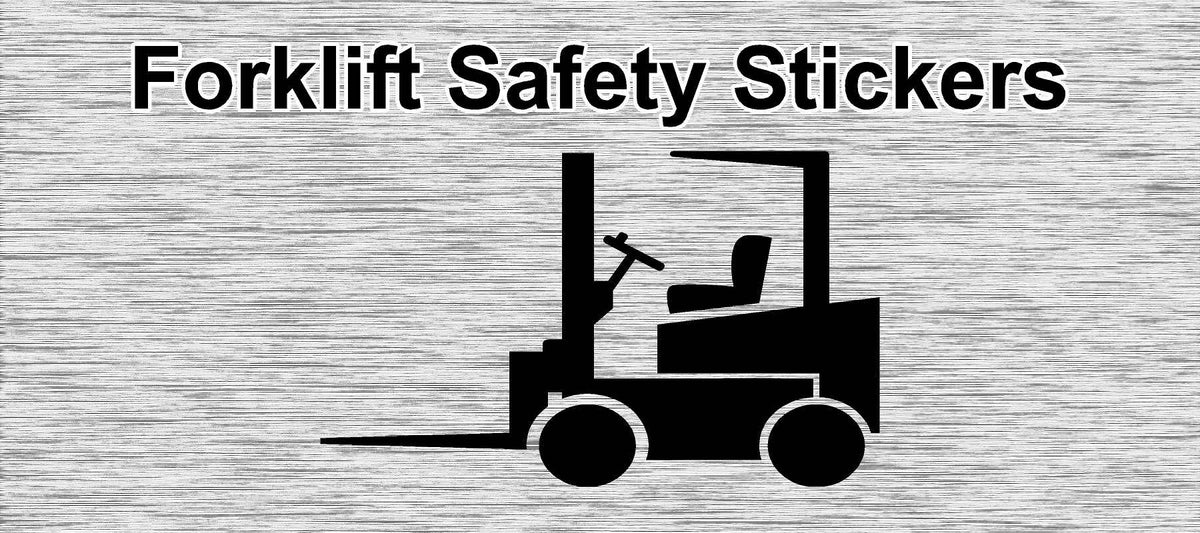 Hand Lift Sticker Forklift Safety Stickers