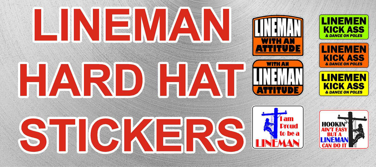 Line Rider Sticker Lineman Stickers