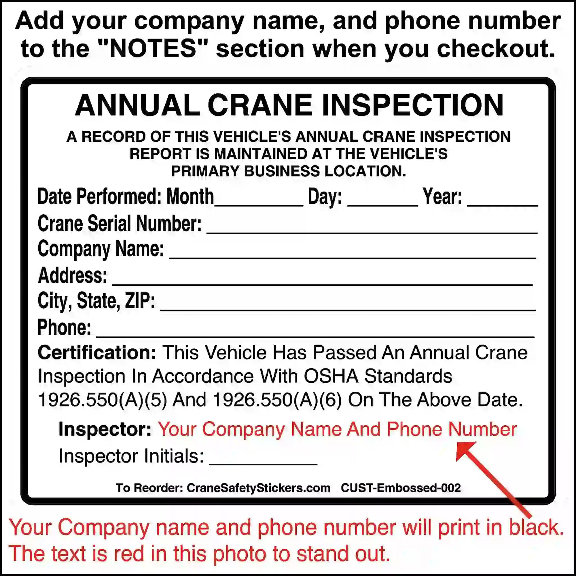 Scissor Lift Safety Decals & Sticker | OSHA Compliant - Crane Safety ...