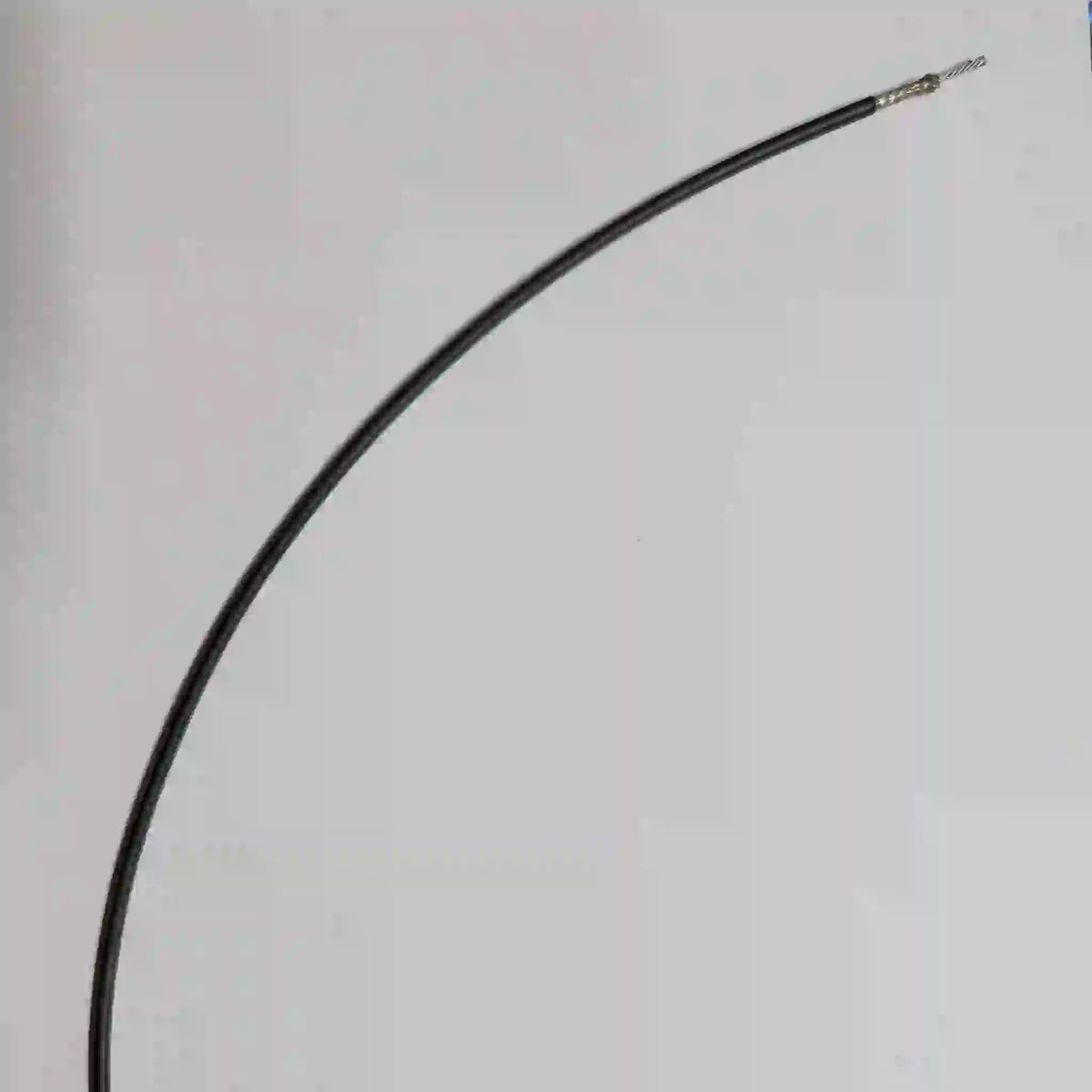 Black A2B cable on a gray background