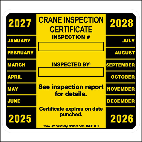 Inspection Stickers, and Vehicle Inspection Reports