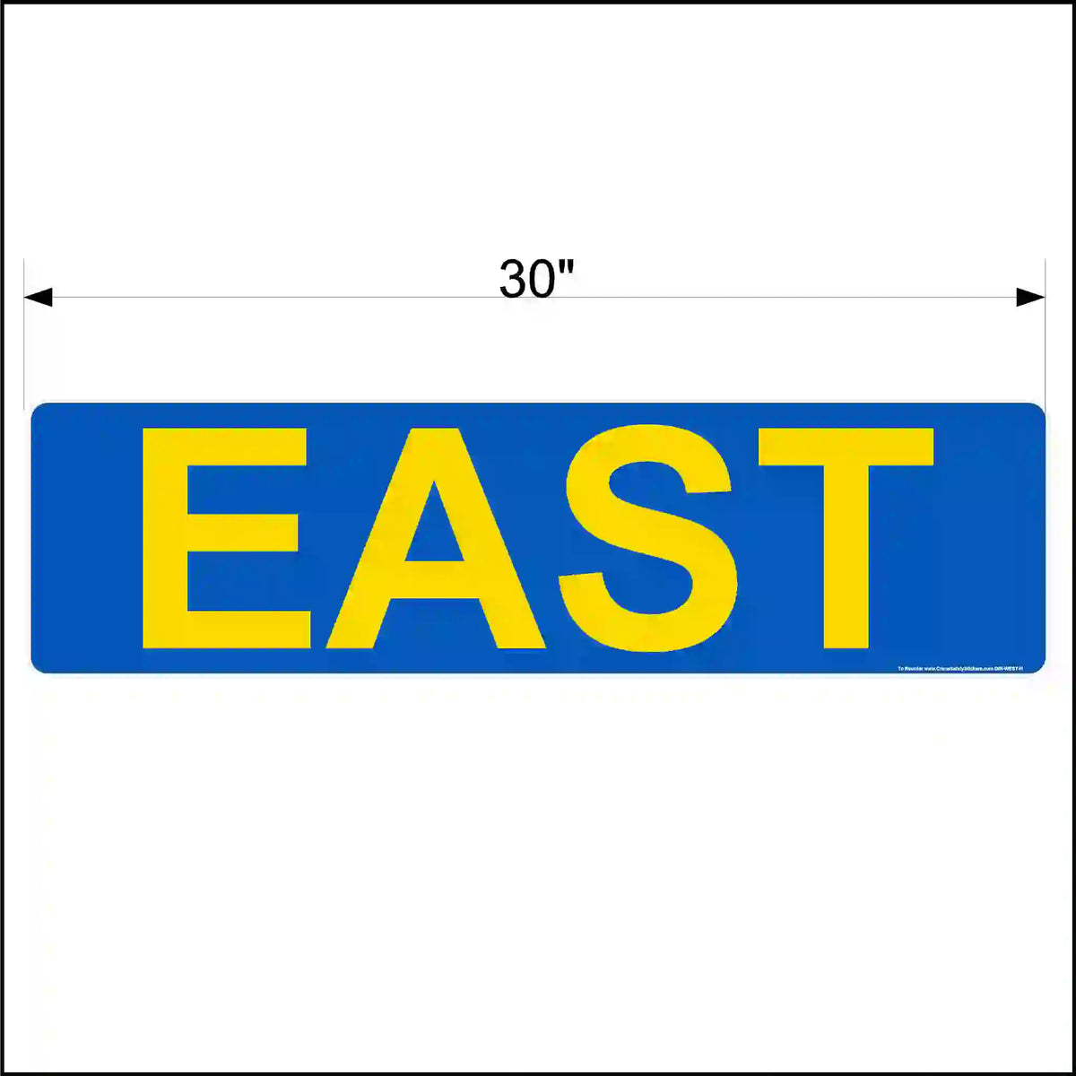 Never Misunderstand Crane Direction Again: Heavy-Duty Stationary Direction Stickers