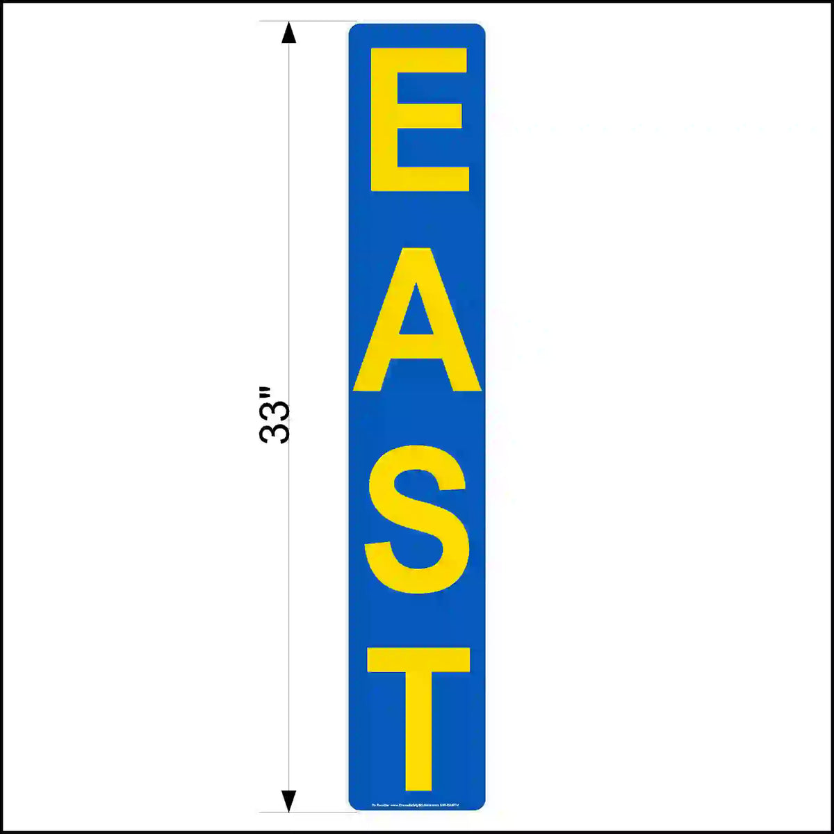 Never Misunderstand Crane Direction Again: Heavy-Duty Stationary Direction Stickers