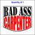 Bad Ass Carpenter Sticker.