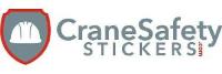 Crane Safety Stickers Logo, High Quality Safety Stickers With Fast Shipping.