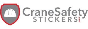 Crane Safety Stickers logo. High Quality Safety Stickers With Fast Delivery.