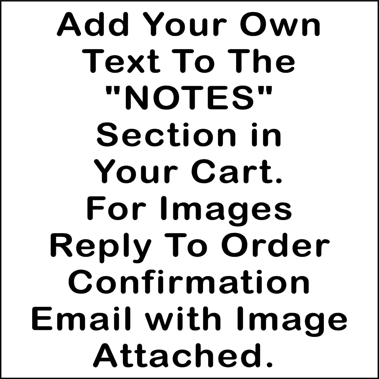 Custom 3 inch by 5 inch sticker.