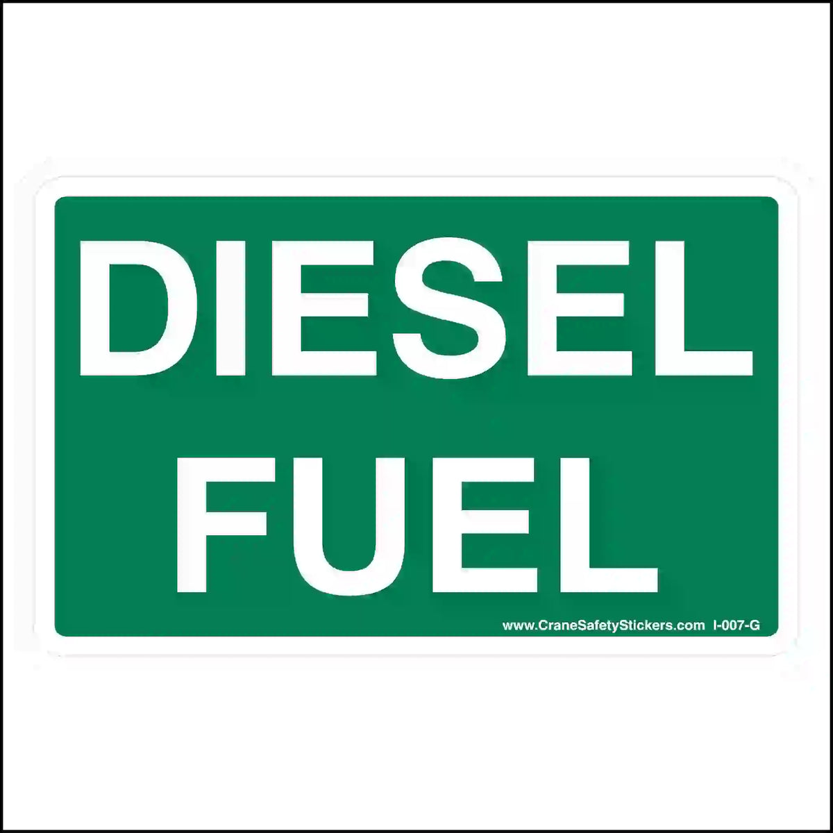 Diesel Fuel Stickers & Decals for Trucks and Equipment
