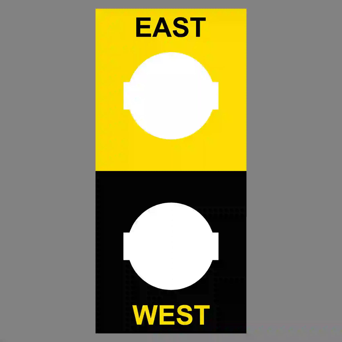 DST Style Pendant Labels for Overhead Crane Control Pendants