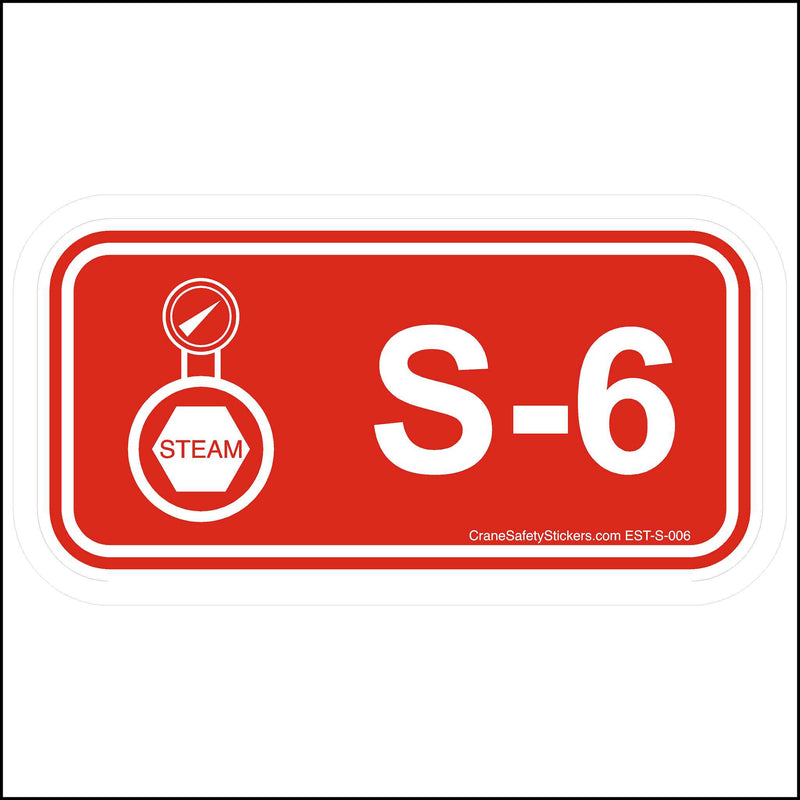 Energy Control Program Steam Energy Tags - OSHA & ANSI-Compliant Crane ...
