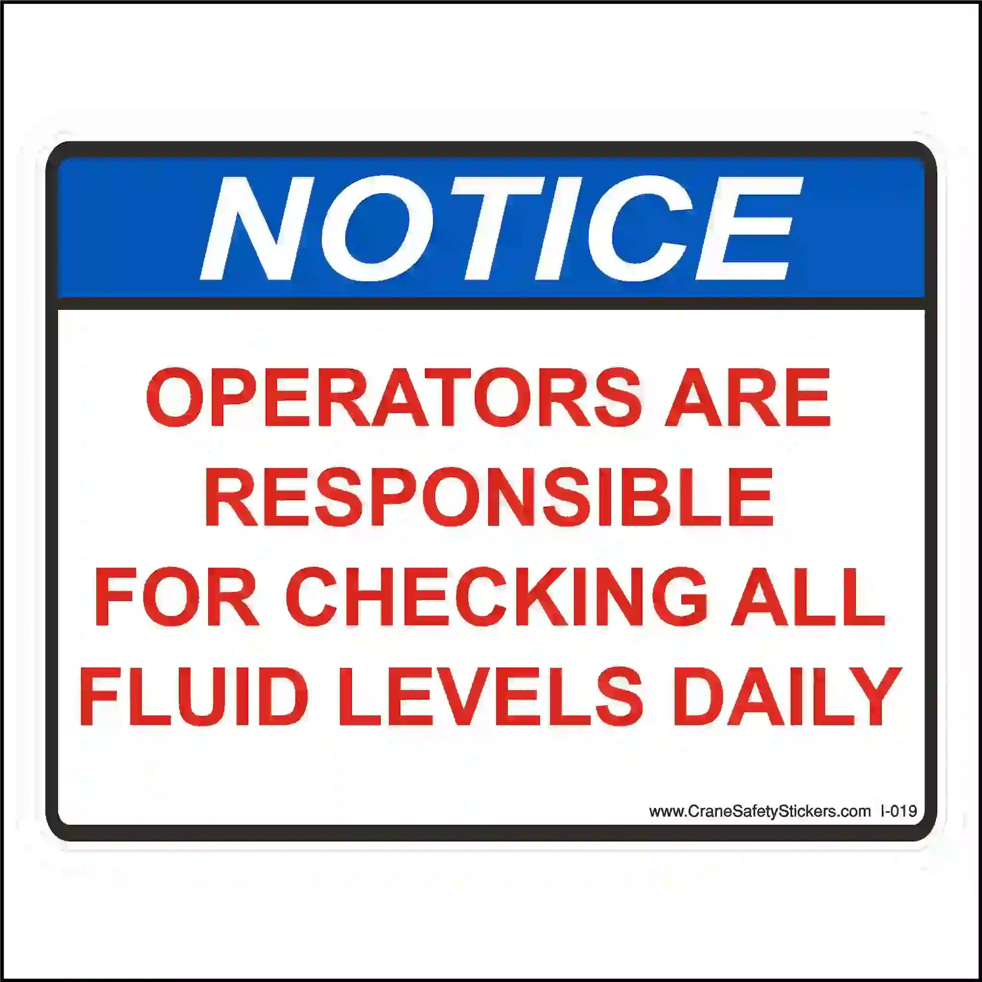 Equipment Safety Stickers & Heavy Machinery Decals | OSHA Compliant ...
