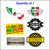 Funny Mexican Hard Hat Stickers, Bad Ass Mexican, Adios Bitchachos.