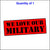 Military Stickers - We Love Our Military.