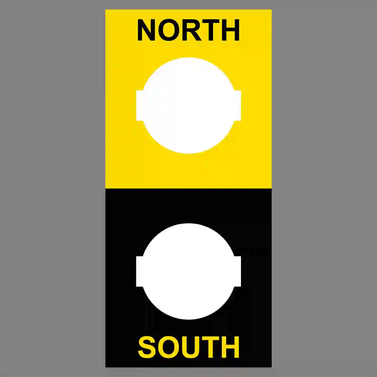 DST Style Pendant Labels for Overhead Crane Control Pendants