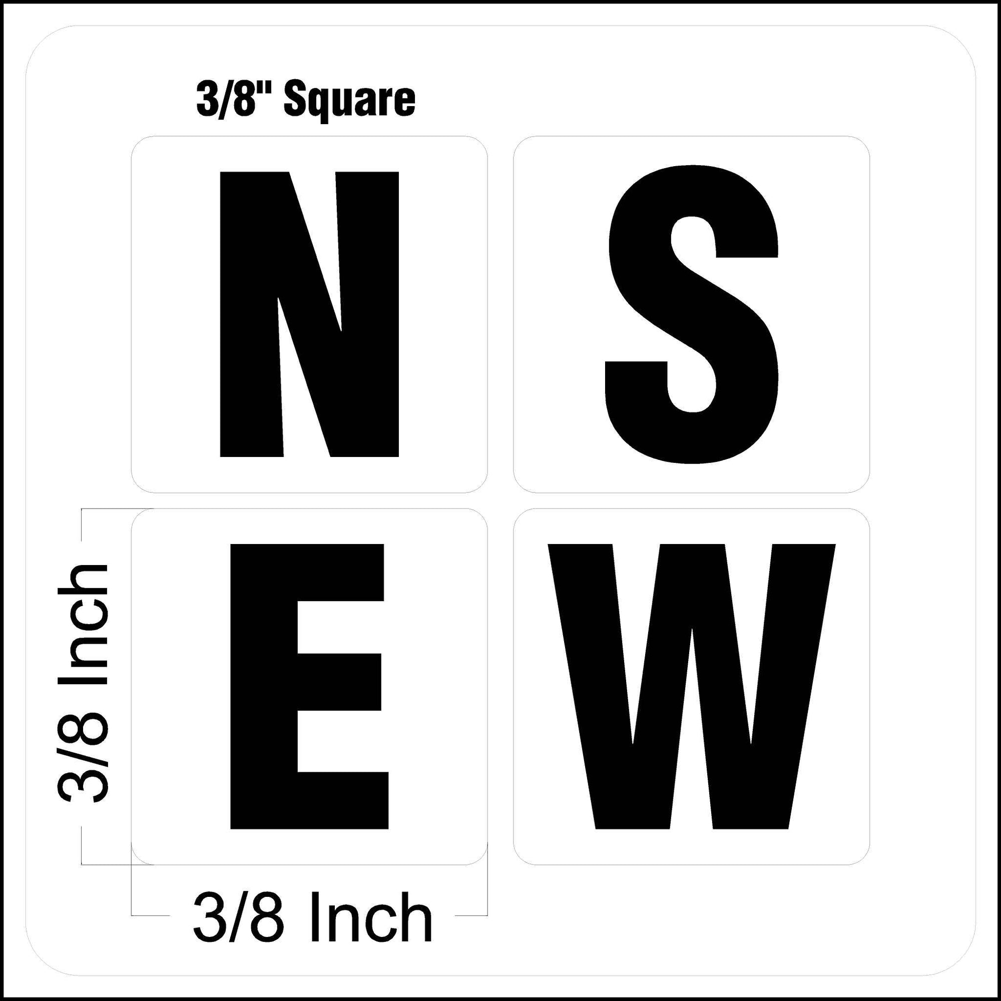 Pendant Direction Labels - OSHA & ANSI-Compliant Crane Safety Stickers ...