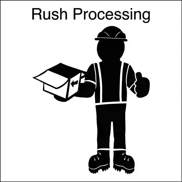 Rush Processing - Crane Safety Stickers, Decals, labels, and Signs