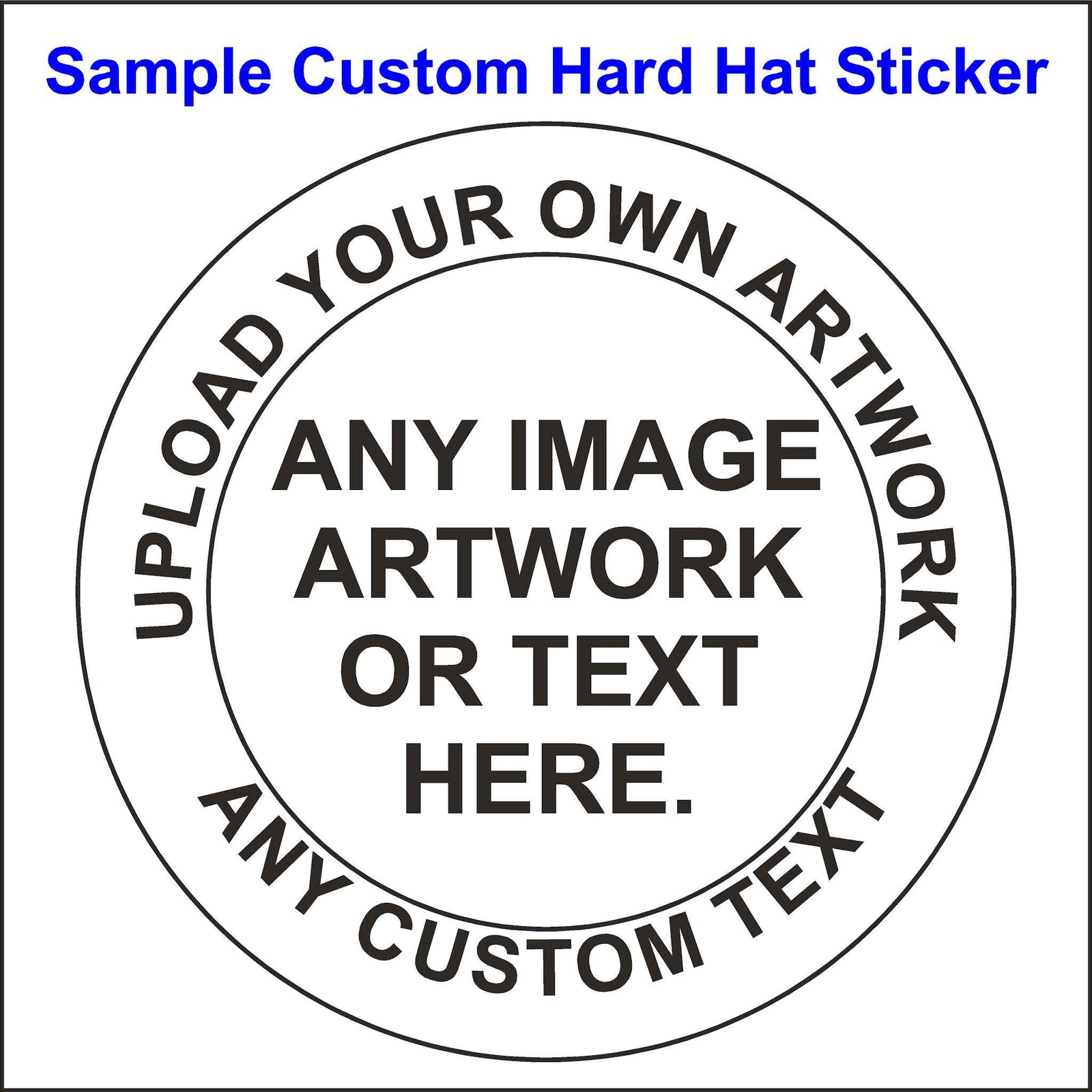 Custom hard best sale hat stickers