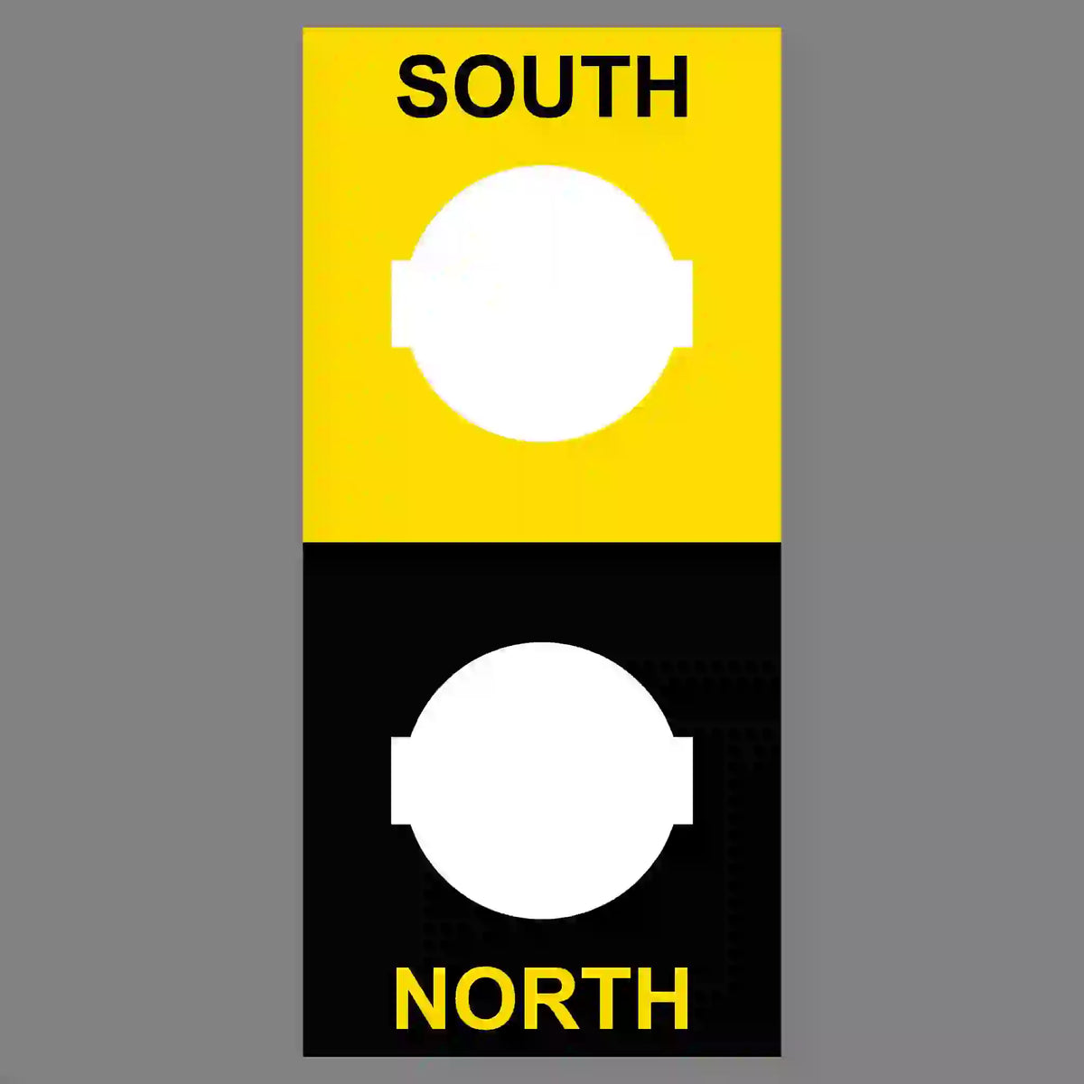 DST Style Pendant Labels for Overhead Crane Control Pendants