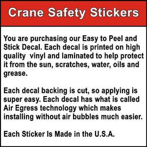 Quality of our Backhoe Stickers